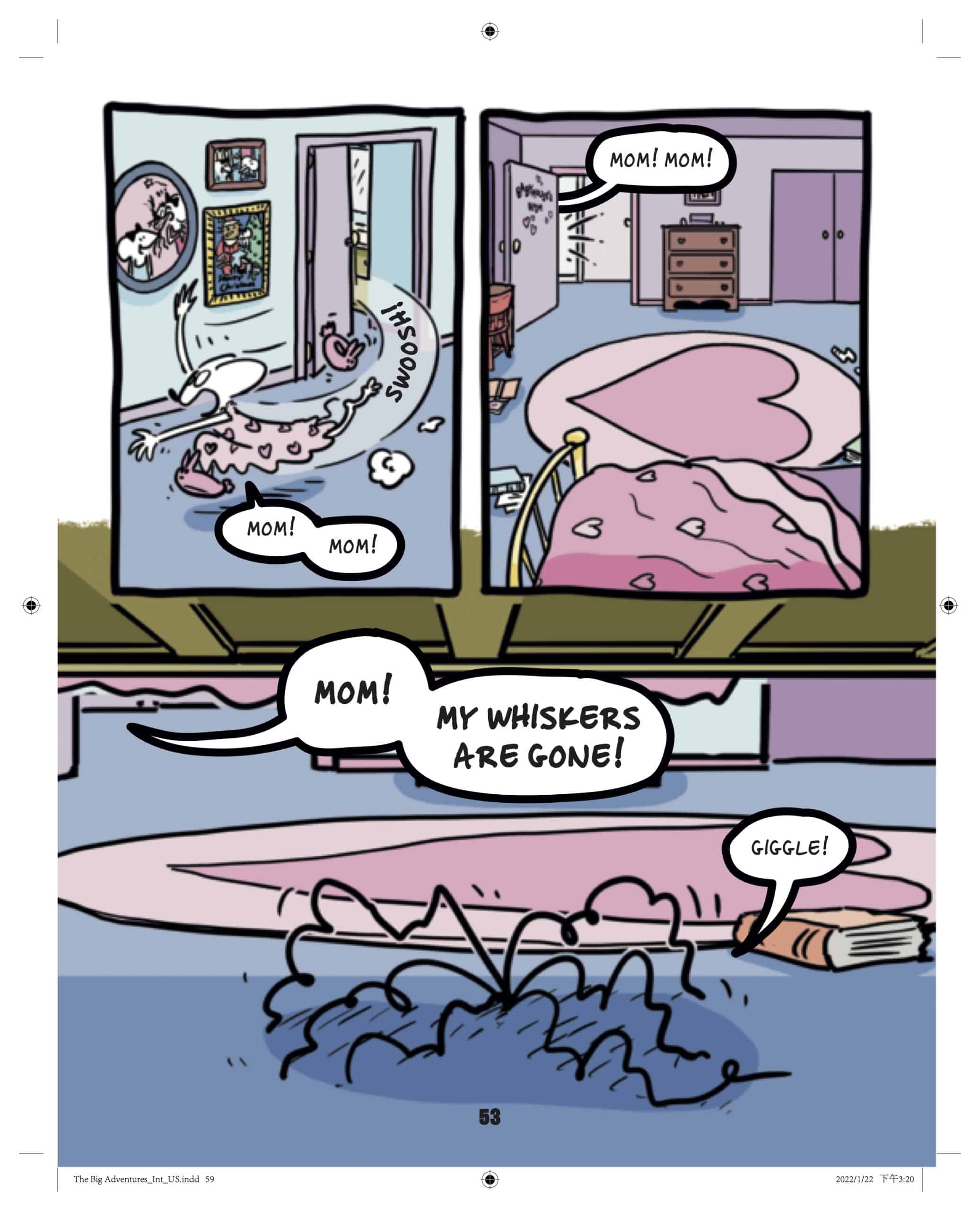 Once Upon a Messy Whisker_p 53 BABYMOUSE LOSES HER WHISKERS