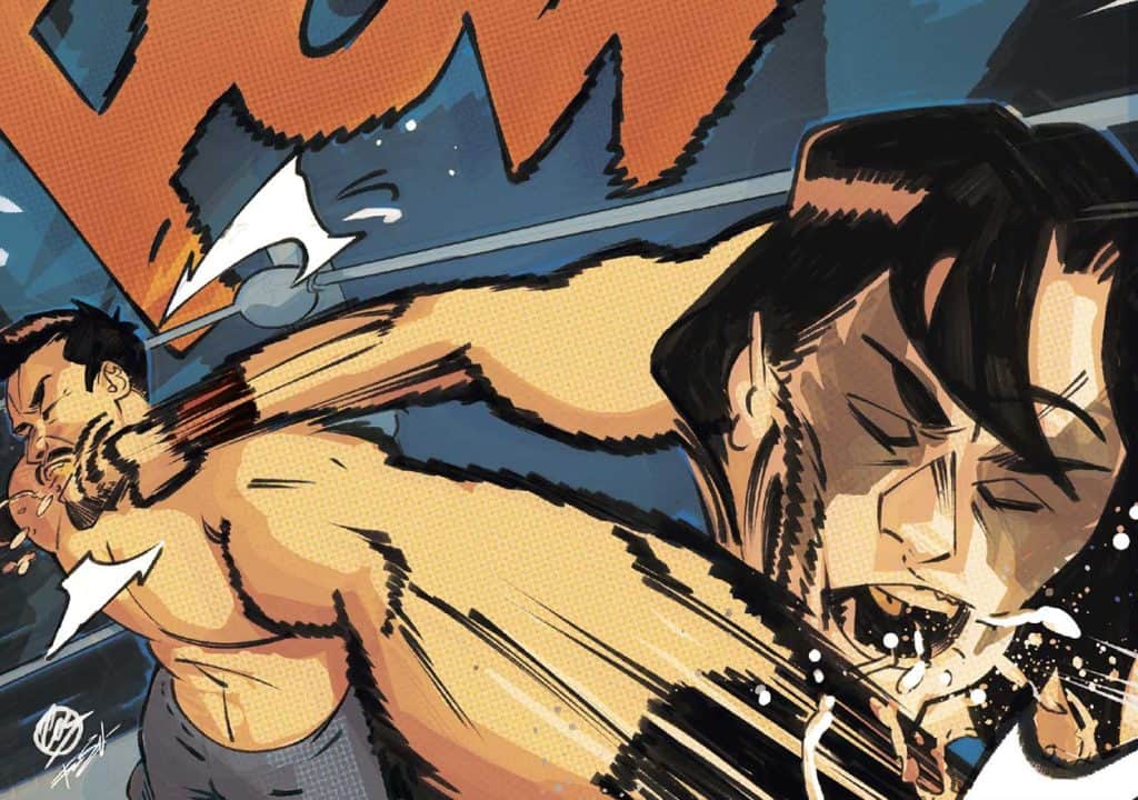 GVN Talking Comics Review: Mad Cave Studios ‘Over the Ropes: Broken Kayfabe’ Issue 4