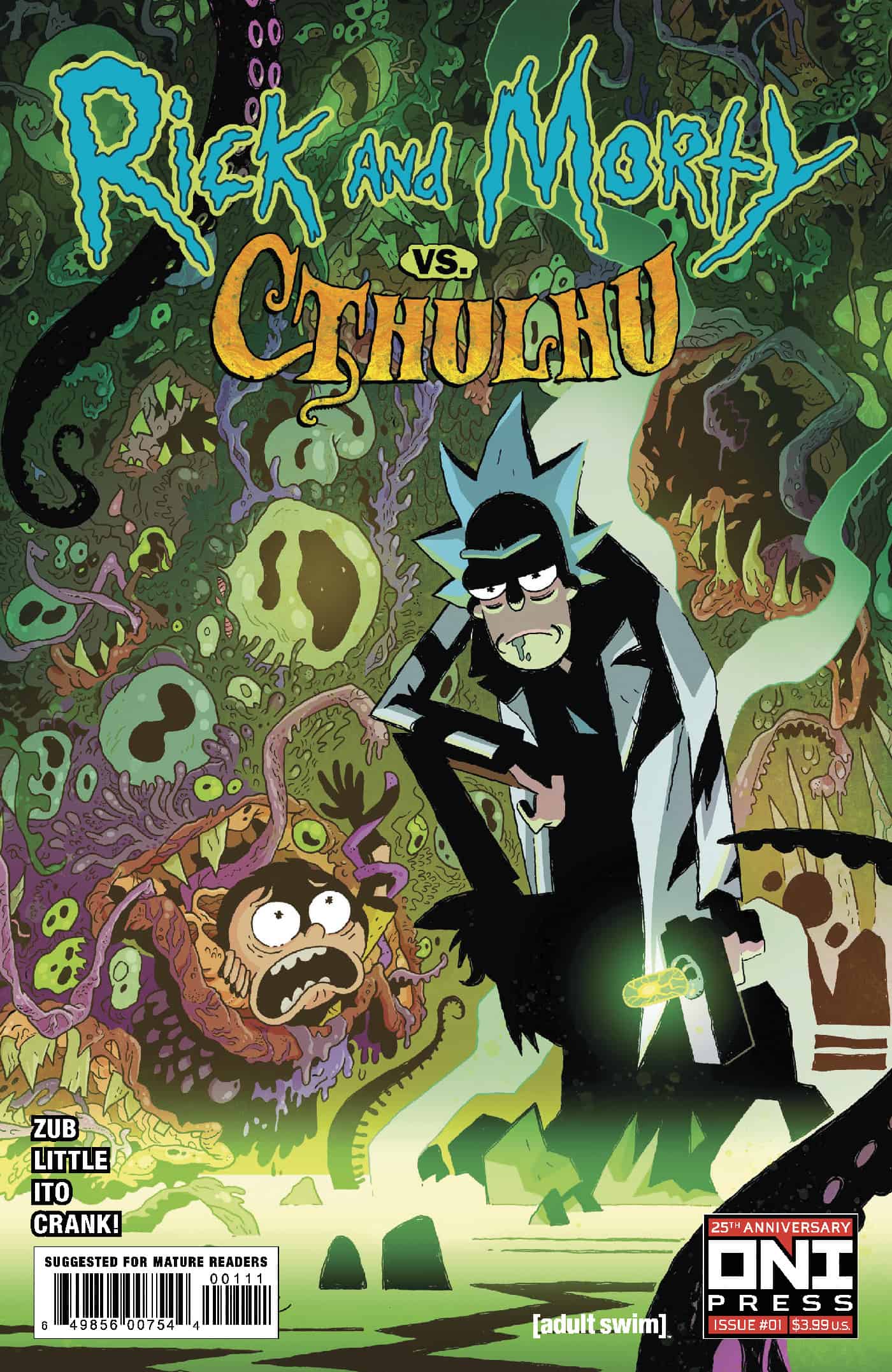 RICKMORTY CTHULHU #1 COVER A - Troy Little