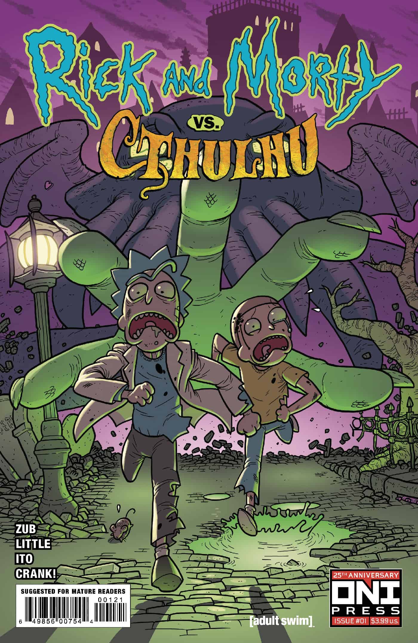 RICKMORTY CTHULHU #1 COVER B - Zander Cannon