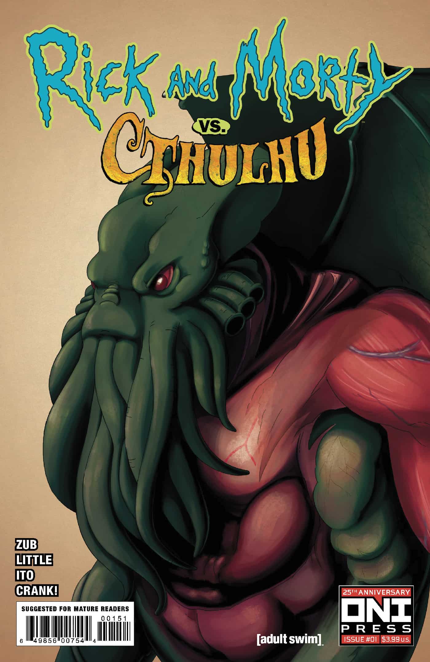 RICKMORTY CTHULHU #1 COVER E - Julieta Colás