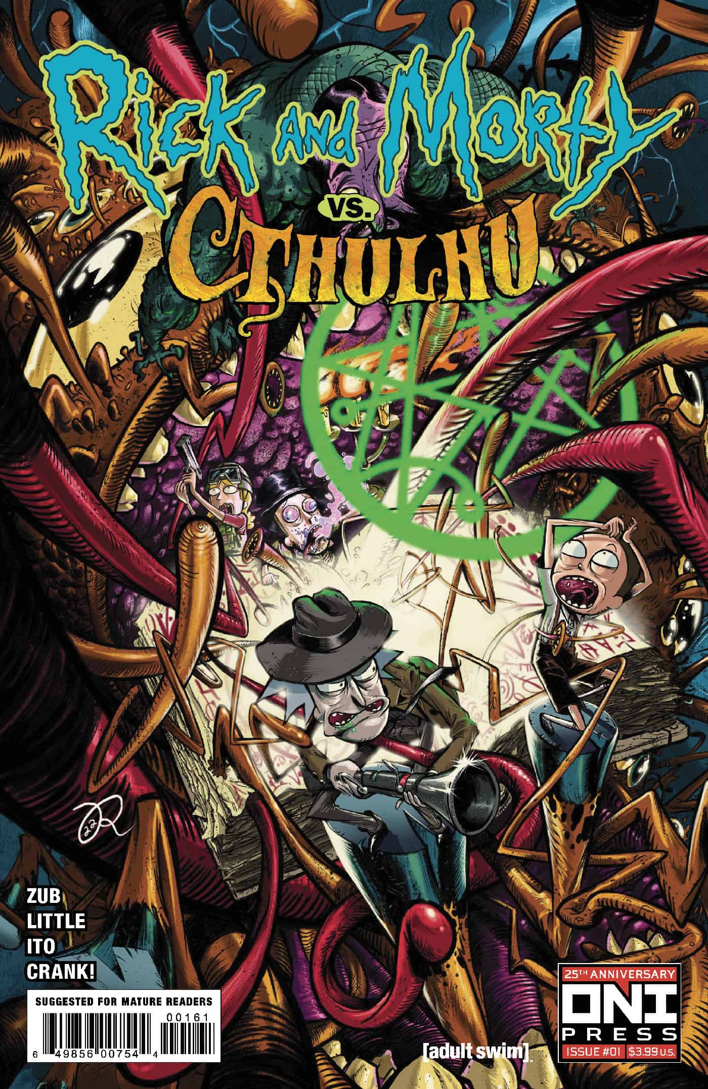 RICKMORTY CTHULHU #1 COVER F - Ryan Lee