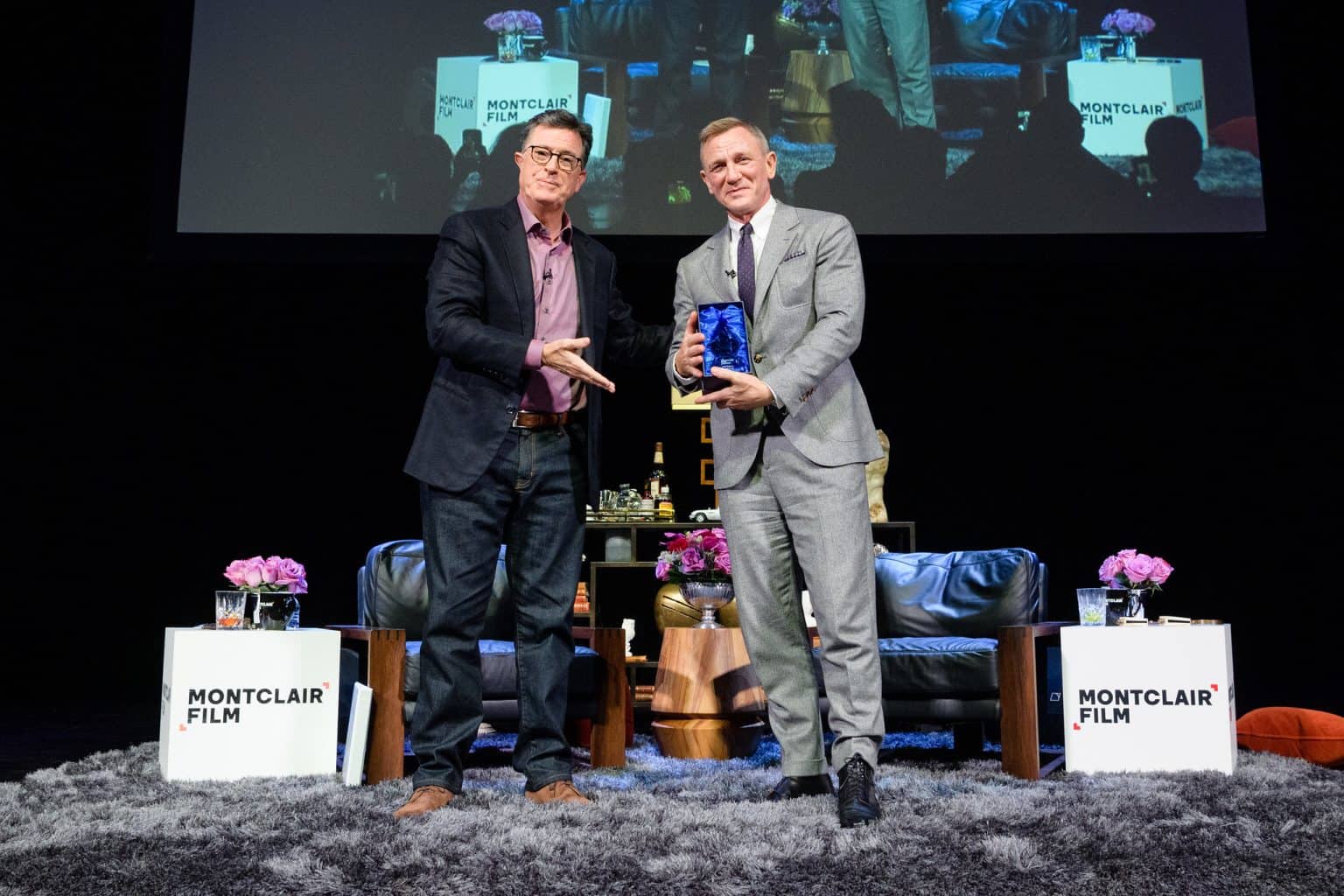 MFF 2022: Ten Things We Took Away From An Evening with Daniel Craig + Stephen Colbert