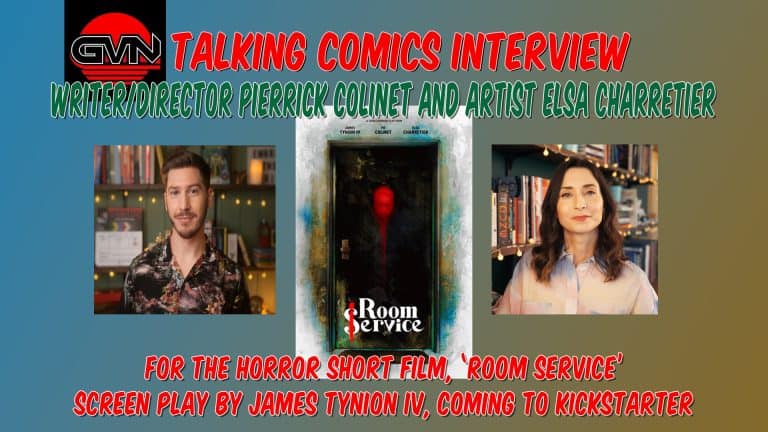 GVN Talking Comics Interview: Director Pierrick Colinet And Artist Elsa Charretier For The Short Horror Film, ‘Room Service’