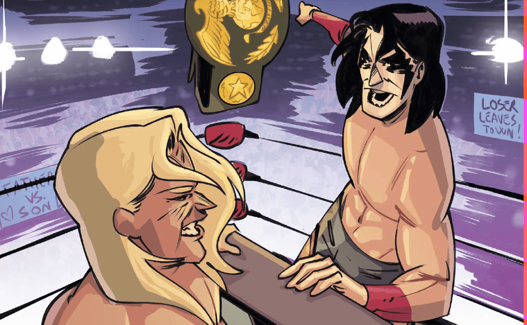GVN Talking Comics Review: Mad Cave Studios ‘Over the Ropes: Broken Kayfabe,’ Issue 5 – “A main event that would send the fans home happy!”