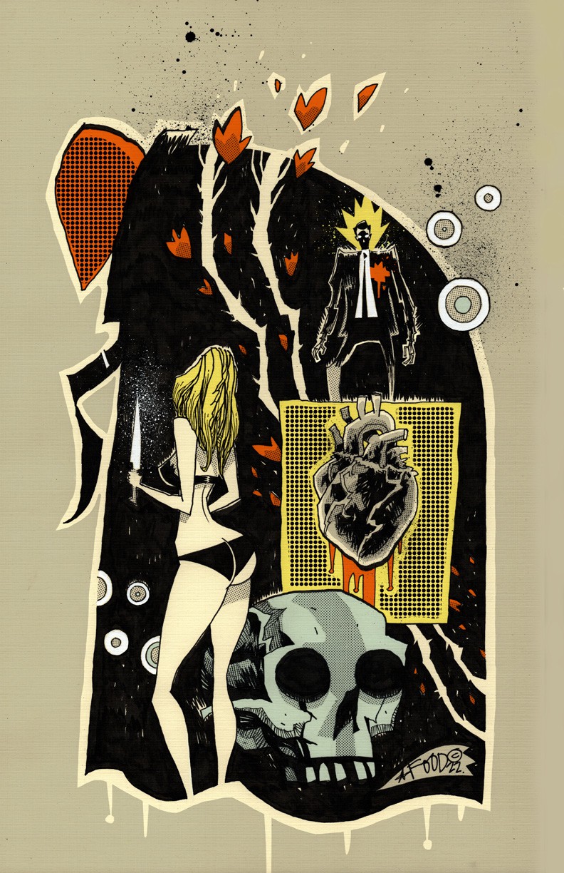Room Service print_Jim Mahfood