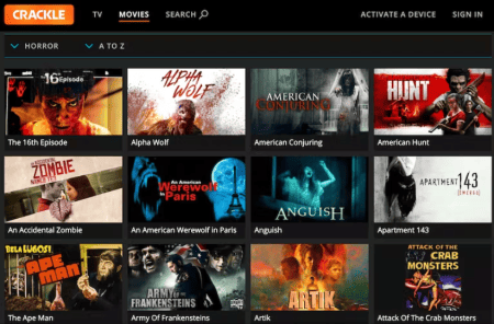 The Top 10 Horror Movies On Crackle