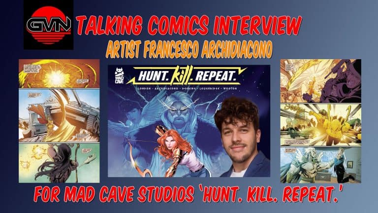 GVN Talking Comics Interview: Artist Francesco Archidiacono for Mad Cave Studios, ‘Hunt. Kill. Repeat.’