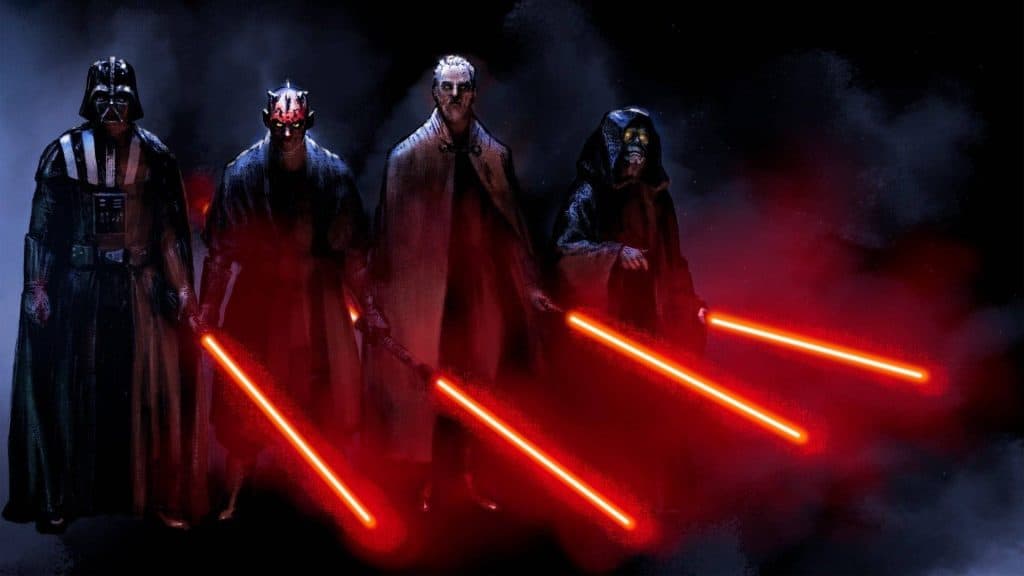 Who are the most powerful Star Wars Sith Lords?