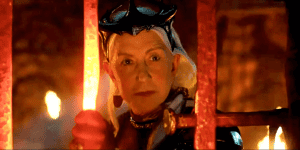 Dame Helen Mirren stars as Hespera in Shazam: Fury of the Gods