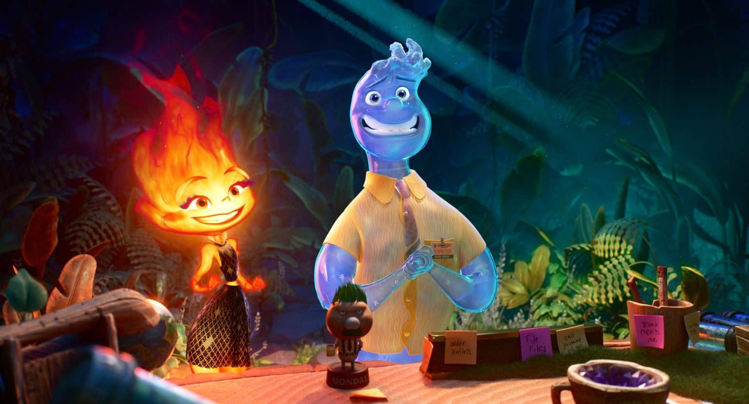 Opposites Attract In Pixar’s First Rom-Com – ‘Elemental’ Press Conference Coverage