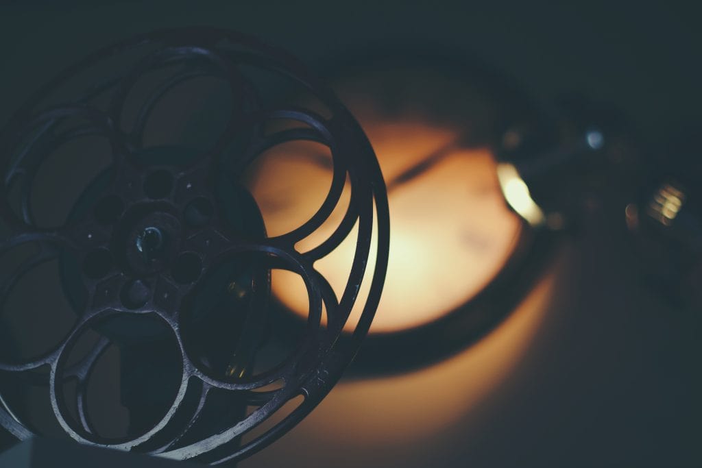 An image with a blurred clock in the background