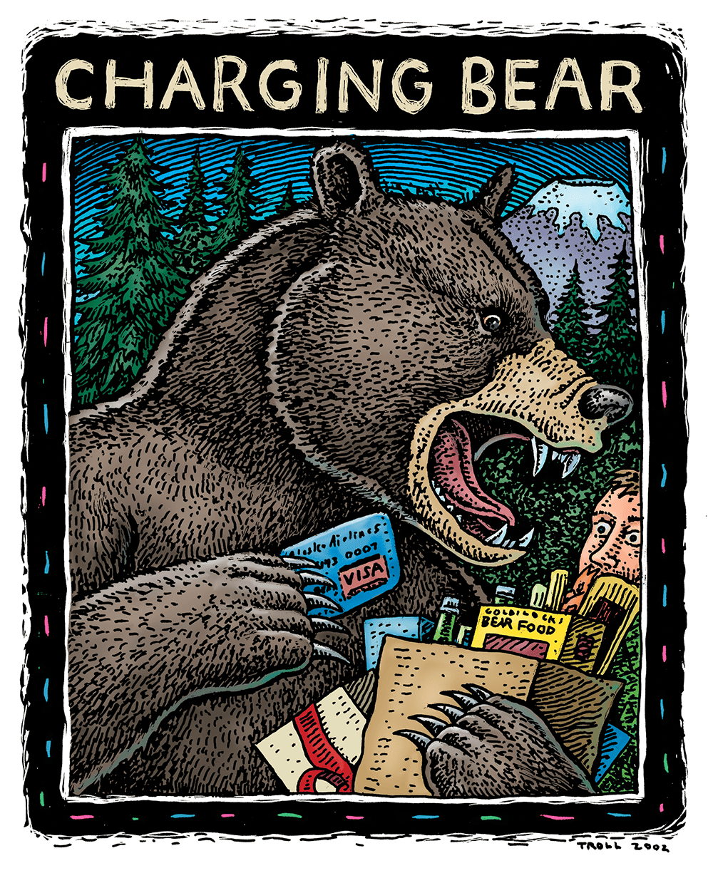 Charging Bear Color sml