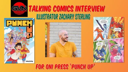 GVN Talking Comics Interview: Illustrator Zachary Sterling for Oni Press ‘Punch Up!’
