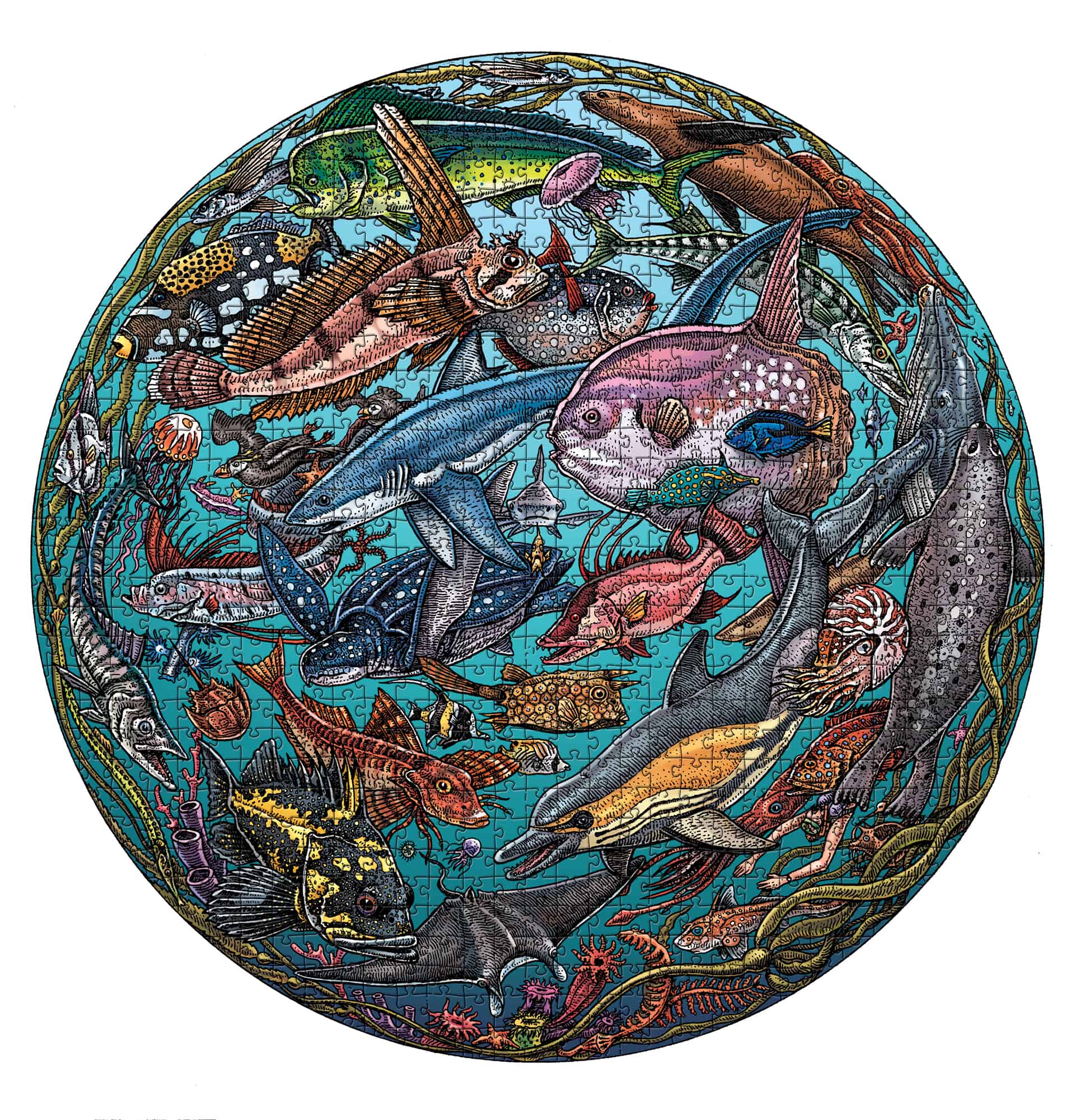 Planet Ocean 2017 FLAT-puzzle
