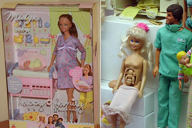 Among the strangest Barbie dolls ever is Midge, that trollop