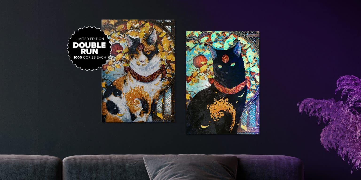 Displate’s Limited Edition Series Gets A Double Release With Special Feline Upgrades