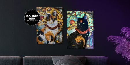 Displate’s Limited Edition Series Gets A Double Release With Special Feline Upgrades