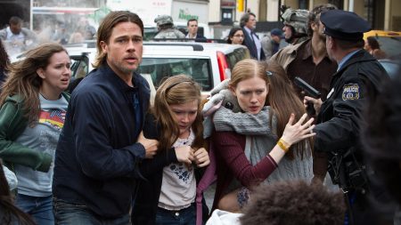 ‘World War Z’ 4K UHD Blu-Ray Review – Globetrotting Brad Pitt Zombie Tale Gets Lost In The Action
