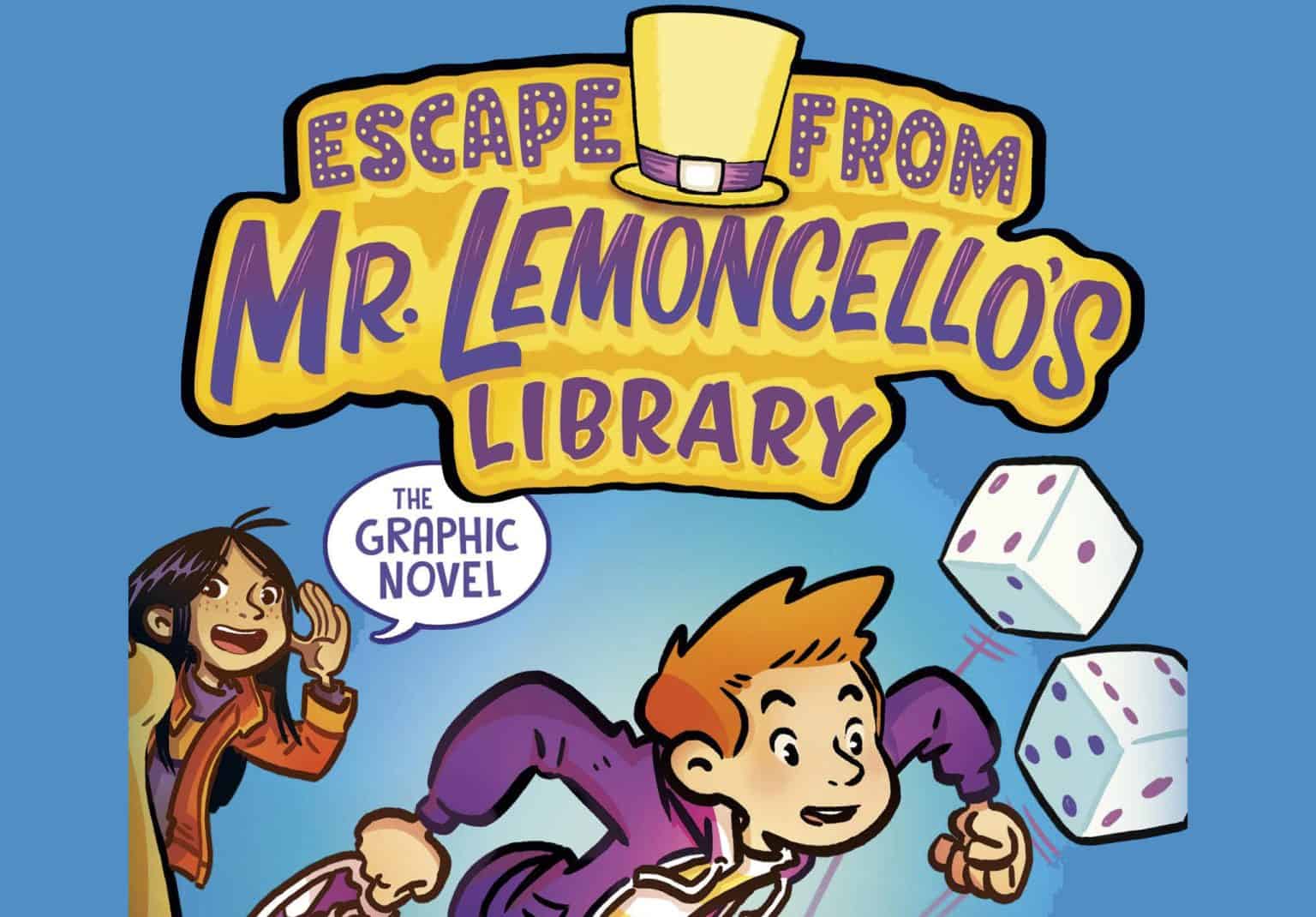 GVN Talking Comics Exclusive: ‘Escape from Mr. Lemoncello’s Library: The Graphic Novel’ Sneak Peek