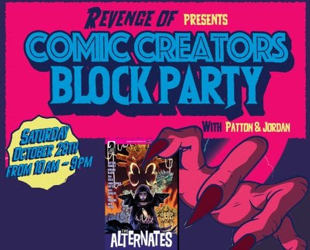 Exclusive GVN Talking Comics: ‘Comics Creators Block Party’ On October 28 By Revenge Of Comic Shop And Dark Horse Comics