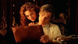 Leonardo DiCaprio and Kate Winslet in Titanic