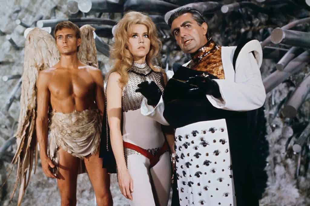 A scene from Barbarella