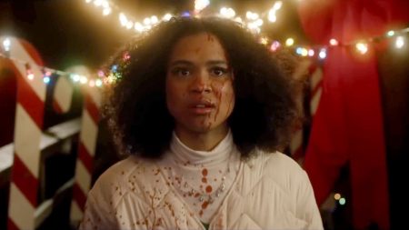 ‘It’s A Wonderful Knife’ Blu-Ray Review – High Concept Holiday Slasher Balances Kills With Seasonal Cheer