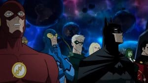 Warner Bros. To Release First Entry In ‘Justice League: Crisis On Infinite Earths’ Trilogy On 4K UHD This January A group of superheroes standing in front of a background.