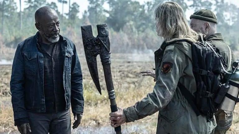 ‘Fear The Walking Dead’: Season 8 Blu-Ray Review – Final Season Of Long-Running Spinoff Stumbles Until The End The walking dead season 7 - a man with an axe and a man with an axe.