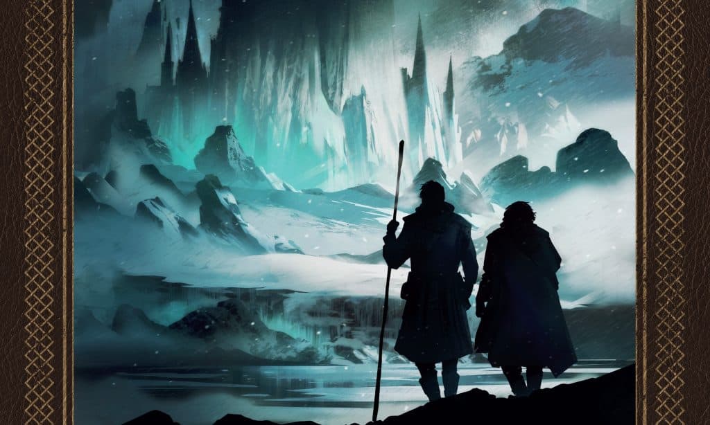 The cover of the lord of the rings.