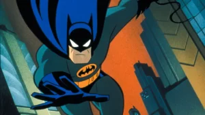 Batman in the animated series.