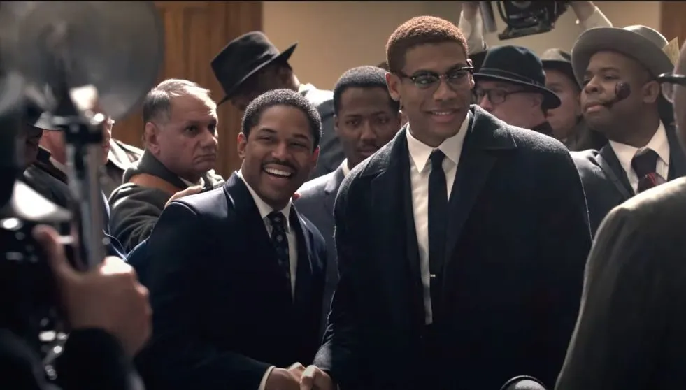Kelvin Harrison, Jr. and Aaron Pierre in Genius: MLK/X | Image via National Geographic