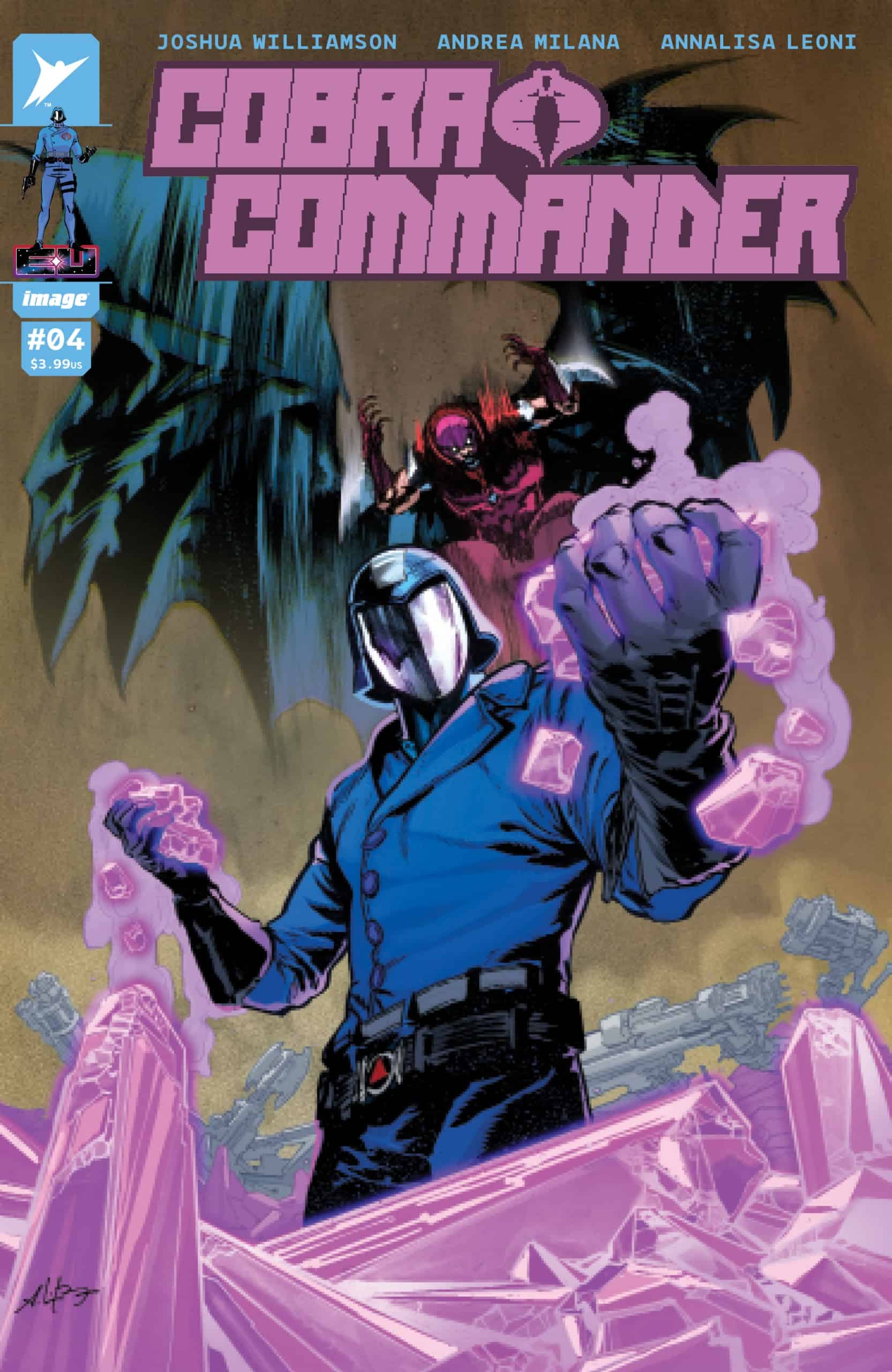 COBRA COMMANDER #4 Cover Reveal: The Energon Universe Faces Imminent Danger
