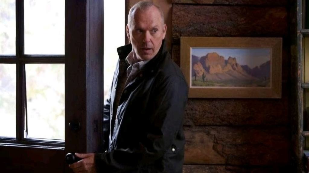 Michael Keaton in Knox Goes Away (2024) | Image via Saban Films