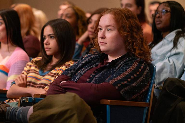 Antonia Gentry and Julia Lester in Prom Dates (2024) | Image via Hulu