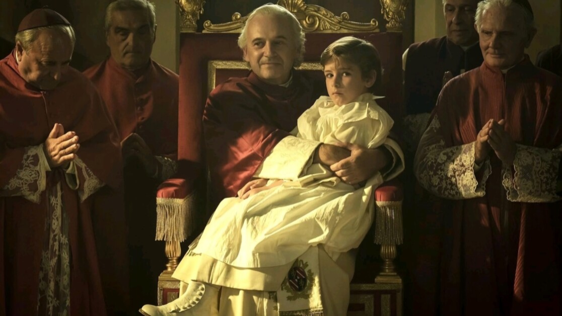 Paolo Pierobon as Papa Pio IX in Kidnapped: The Abduction of Edgardo Mortara | Image via Cohen Media Group