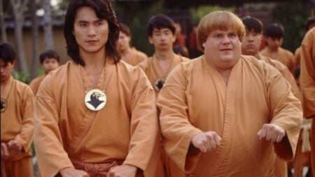 ‘Beverly Hills Ninja’ Blu-Ray Review – Chris Farley Fully Commits To Dumb, Funny Comedy