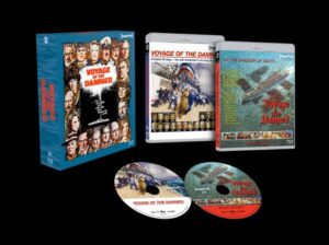 Voyage of the Damned" movie collector's edition set featuring two DVD case covers, two DVDs, and original packaging.