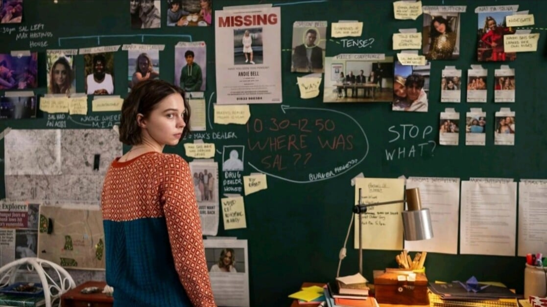 Emma Myers in A Good Girl's Guide to Murder (2024) | Image via Netflix