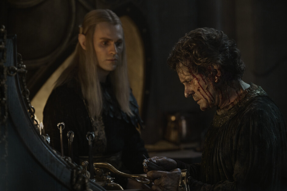 Charlie Vickers as Sauron; Charles Edwards as Celebrimbor