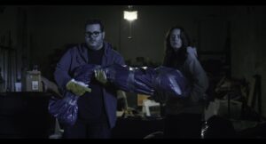 Josh Gad and Kaya Scodelario in Adulthood