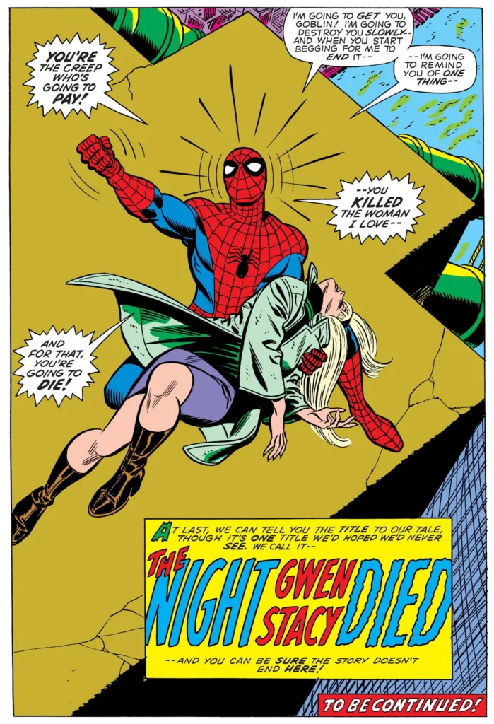 Spider-Man: The Night Gwen Stacy Died by Gerry Conway, Gil Kane, and John Romita Sr.