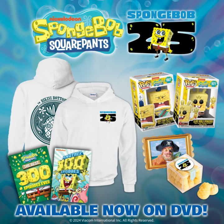 GVN Giveaway SpongeBob SquarePants Merch Pack GVN Giveaway SpongeBob SquarePants Merch Pack