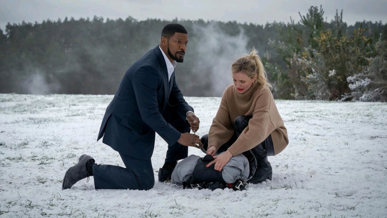 Jamie Foxx and Cameron Diaz in Netflix's Back in Action (2024) | Image via Netflix