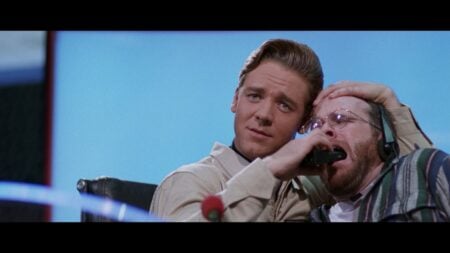 ‘Virtuosity’ 4K UHD Blu-Ray Review – Denzel Washington & Russell Crowe Square Off In Manic Sci-Fi Thriller