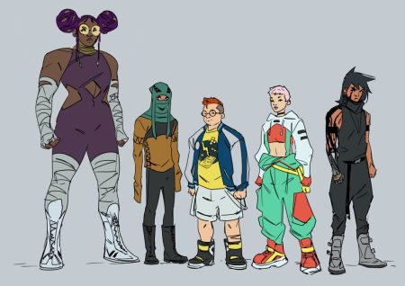 GVN Exclusive: Valeria Favoccia’s Character Concepts For ‘By A Thread Vol. 2’ (ComiXology Originals)