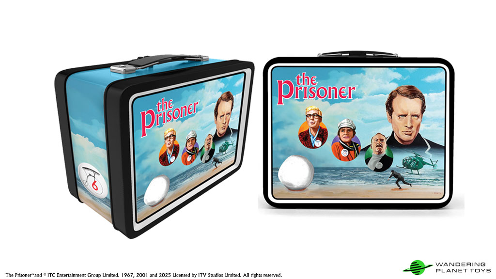 Rectangular lunchbox featuring artwork from 