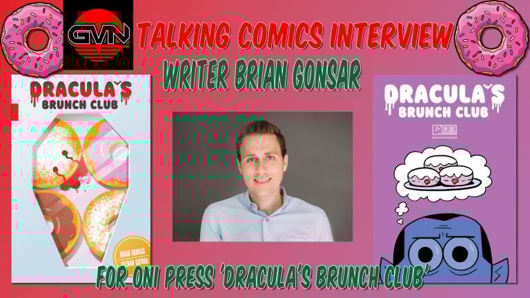 GVN Talking Comics Interview: Author Brian Gonsar For Oni Press ‘Dracula’s Brunch Club’