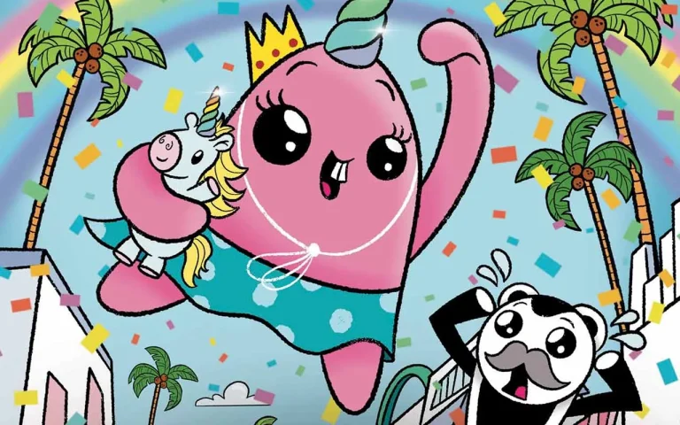 GVN Talking Comics Exclusive: First Look At Oni Press’ ‘Quinnelope and the Unicorn Utopia!’ by Kayla Coombs & HF Brownfield